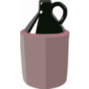 download Jug clipart image with 315 hue color
