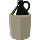 download Jug clipart image with 0 hue color