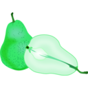 download Pear clipart image with 90 hue color