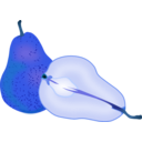 download Pear clipart image with 180 hue color
