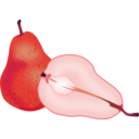 download Pear clipart image with 315 hue color