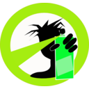 download Anti Graffiti clipart image with 90 hue color