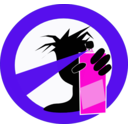 download Anti Graffiti clipart image with 270 hue color