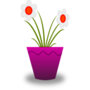 download Flower Pot clipart image with 315 hue color