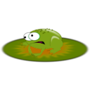 download Frog clipart image with 315 hue color