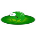 download Frog clipart image with 0 hue color