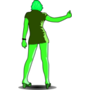 download Autostop clipart image with 90 hue color