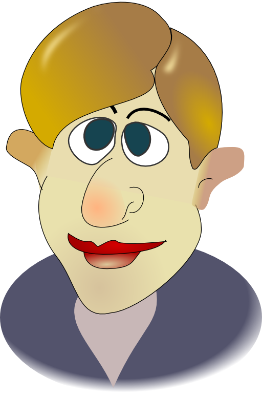 Cartoon Man Portre