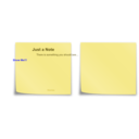 download Sticky Note Post It clipart image with 0 hue color