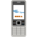 download Cellphone3 clipart image with 180 hue color