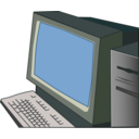 download Green Computer clipart image with 0 hue color