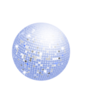 download Disco Ball clipart image with 225 hue color