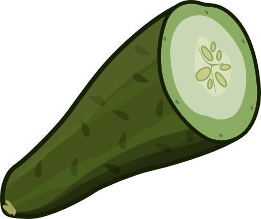 Cut Cucumber