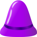 download Bell clipart image with 225 hue color