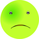 download Smiley Sad clipart image with 45 hue color