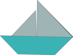 Origami Sailboat