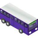 download Blue Bus clipart image with 45 hue color