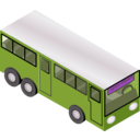 download Blue Bus clipart image with 225 hue color