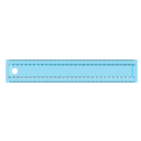 download Blue Metric Ruler clipart image with 315 hue color