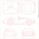 Shelby Cobra Blueprint