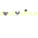 download Doudoulinux Logo Operating System Fun And Accessible For Kids From 2 To 12 Years Old clipart image with 45 hue color