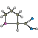 download Proline Amino Acid clipart image with 180 hue color