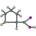 download Proline Amino Acid clipart image with 270 hue color