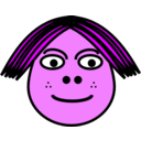 download Egghead 003 clipart image with 270 hue color