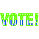 download Vote 01 clipart image with 225 hue color
