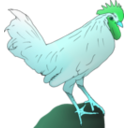 download Chicken clipart image with 135 hue color
