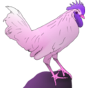 download Chicken clipart image with 270 hue color