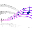 download Musical 1 clipart image with 270 hue color