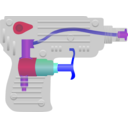download Water Gun clipart image with 225 hue color