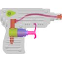 download Water Gun clipart image with 315 hue color