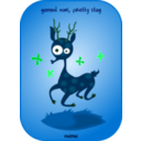 download Numu07 Stag clipart image with 135 hue color