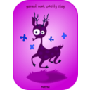 download Numu07 Stag clipart image with 225 hue color
