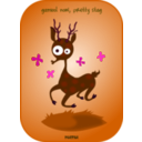 download Numu07 Stag clipart image with 315 hue color