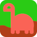 download Light Dino Avatar Icon clipart image with 270 hue color