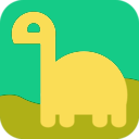 download Light Dino Avatar Icon clipart image with 315 hue color