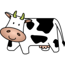 download Cow clipart image with 45 hue color