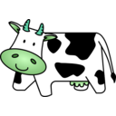 download Cow clipart image with 135 hue color