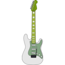 download Fender Stratocaster clipart image with 45 hue color