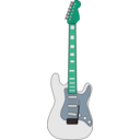 download Fender Stratocaster clipart image with 135 hue color