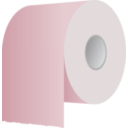 download Toilet Paper Roll Revisited clipart image with 180 hue color