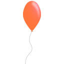 download Pink Balloon clipart image with 45 hue color