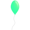 download Pink Balloon clipart image with 180 hue color