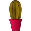 download Cactus clipart image with 315 hue color