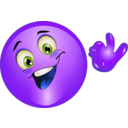 download Perfect Smiley Emoticon clipart image with 225 hue color