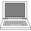 download Laptop clipart image with 135 hue color