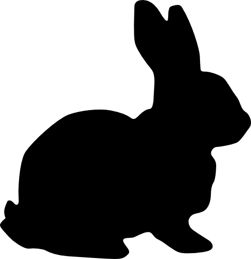 Rabbit Silhouette